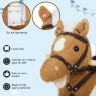 WOLTU Baby Rocking Horse Toy with Animal Sounds and Handles, 74 x 65 x 34 cm Игрушка-качалка Лошадка WOLTU для малышей со звуками животных и ручками, 74 x 65 x 34 см