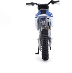 Maisto Modellmotorrad Yamaha YZ450F (weiss-blau Модель мотоцикла Yamaha YZ450F (бело-голубой
