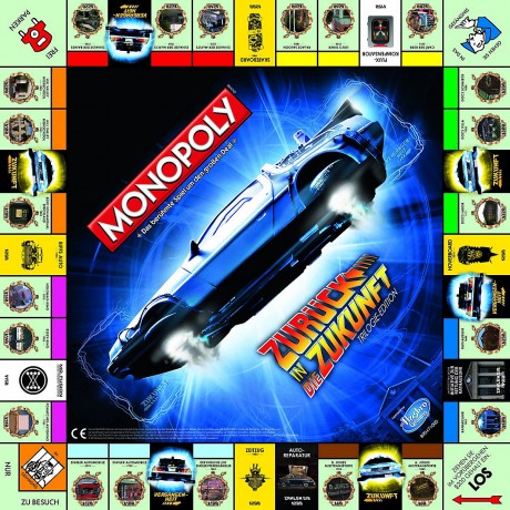 Winning Moves Monopoly Zuruck in die Zukunft Collectors Edition (mit Blu-Ray) Коллекционное издание «Монополия Назад в будущее» (с Blu-Ray)