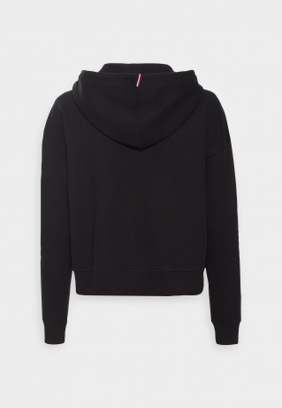 Tommy Hilfiger 1985 ZIP UP HOODIE Zip-up sweatshirt black 1985 ZIP UP HOODIE Толстовка на молнии черный