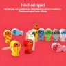 Arkmiido Holz Angelspiel mit 18 magnetische Fische Деревянная рыбалка с 18 магнитными рыбками