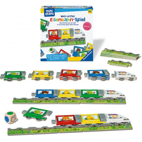 Ravensburger ministeps Mein erstes Eisenbahn-Spiel ministeps Моя первая игра про поезд