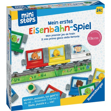 Ravensburger ministeps Mein erstes Eisenbahn-Spiel ministeps Моя первая игра про поезд