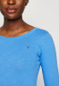Tommy Hilfiger 1985 SLIM OPEN 3/4 Long sleeved top iconic blue 1985 SLIM OPEN 3/4 Топ с длинными рукавами знаковый синий