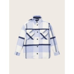 TOM TAILOR Jacken Hemdjacke mit Karomuster  Jeansjacken Куртки Жакет-рубашка в клетку джинсовые куртки
