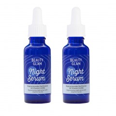 Beauty Glam Night Serum 2er Set  Набор ночных сывороток из 2 шт.