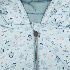 Steiff Wendejacke Birds Twittering mit Kapuze mit Reflektor Outdoorjacken Двусторонняя куртка Birds Twittering с капюшоном со светоотражателем Куртки для активного отдыха