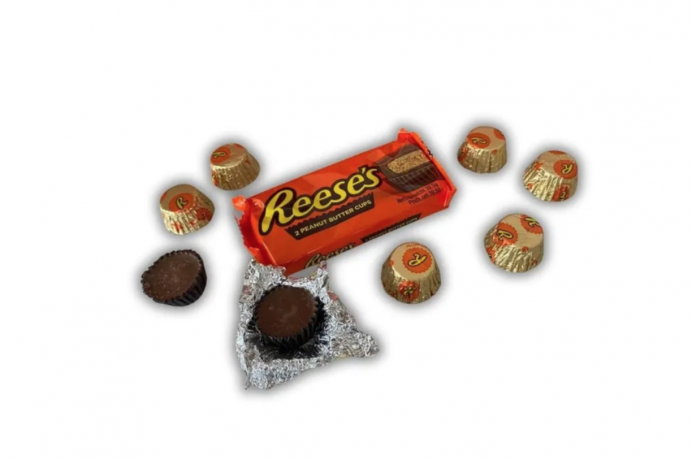 Reese's Шоколадный адвент-календарь, с арахисовым маслом, 24 сладких сюрприза, 242 г