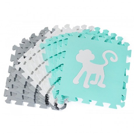 Krabbelmatte mit Rand 150 x 150 x 1 cm + Wasserdicht Коврик для ползания с бордюром 150 x 150 x 1 см + водонепроницаемый