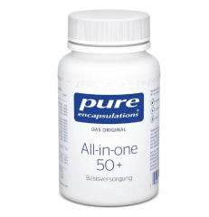 Pure Encapsulations All-in-one 50+, 60st,  Мультивитамины 50+ (Австрия), 60шт, гипоаллергенные, активные формы витаминов