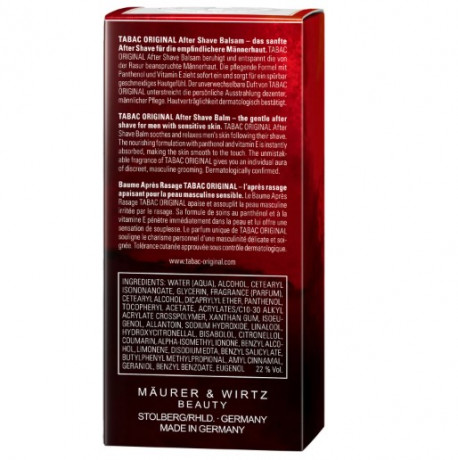 Tabac (Табак) Original After Shave Balm Бальзам после бритья, 75 мл