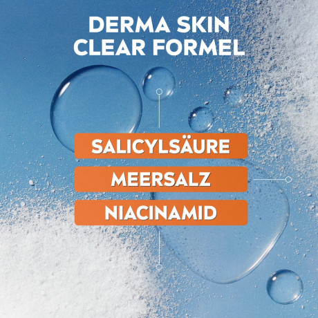 NIVEA Derma Skin Clear Gesichtswasser, 200 ml, Нивеа Тоник для лица, салициловая кислота и ниацинамид, для проблемной кожи, против воспалений, 200 мл