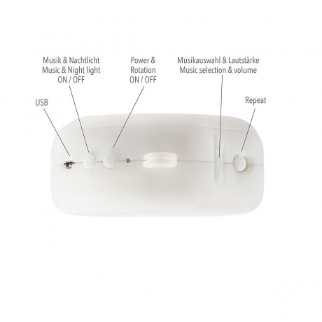 Fehn MP3 Mobilewerk mit Nachtlicht MP3 Mobilewerk с ночником