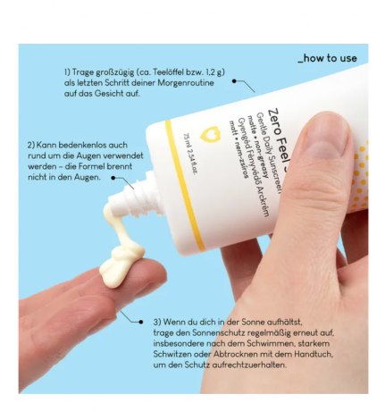 Geek & Gorgeous Zero Feel SPF 50 75ml, Солнцезащитный крем для лица (Венгрия), ежедневный SPF с матовым финишем, без отдушек и спирта, 75 мл