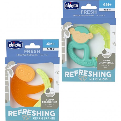 CHICCO Beissring Funny Fresh Прорезыватель Смешной Свежий