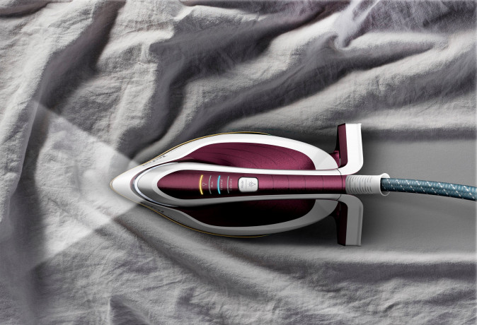 Tefal Tefal Dampfbugelstation GV9810 Pro Express Vision inklusive Dampfburste DT2026, 1100 ml Wassertank, 8,3 Bar-Druck, 180 g/Min. konstanter Dampf, 680 g/Min. Dampfstoss  Паровая гладильная станция Tefal GV9810 Pro Express Vision, включая паровую щетку 