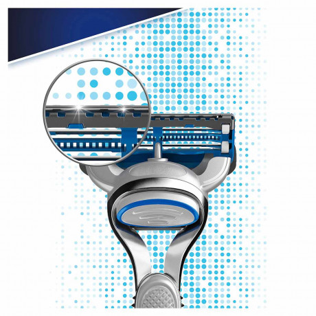 GILLETTE Rasierer, Skinguard Sensitive, 1 St, Джилетт Набор для бритья SkinGuard Sensitive для чувствительной кожи: станок и 1 сменная кассета, 1 набор