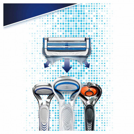 GILLETTE Rasierer, Skinguard Sensitive, 1 St, Джилетт Набор для бритья SkinGuard Sensitive для чувствительной кожи: станок и 1 сменная кассета, 1 набор