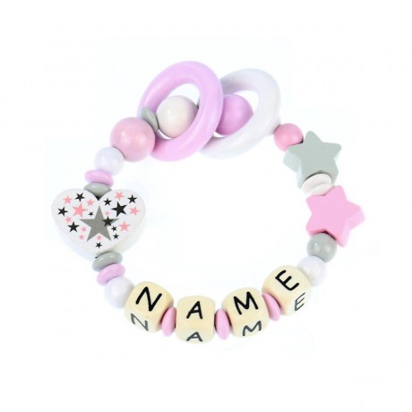 elefantasie Greifling Sterne Total personalisiert mit Namen Сжимающие игрушечные звезды Полностью персонализированные с именами