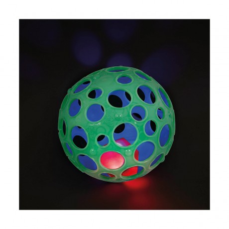 B.Toys B. Grab n Glow Leucht Ball mit Greiflocher B. Светящийся шар Grab n Glow с дыроколом для захвата