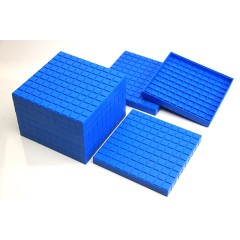 Wissner aktiv lernen Hunderterplatten \n10 Stuck (blau) Сто тарелок\n10 шт (синий)