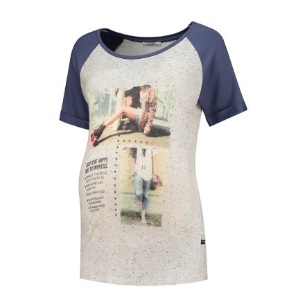 LOVE2WAIT Umstandsshirt Enjoy the Fun grau