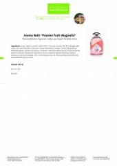 Krauterhaus Sanct Bernhardt Aroma Bath &quot;Passion Fruit-Magnolia&quot;, 500 мл