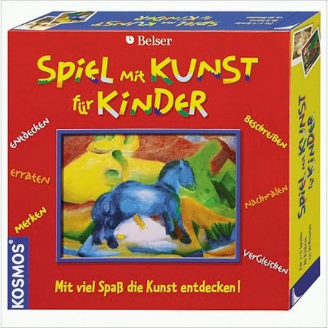 Kosmos Spiel mit Kunst fur Kinder Художественная игра для детей