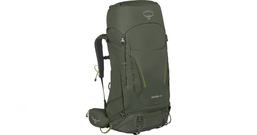 Osprey Osprey Kestrel 58 , Rucksack olivgrun, 58 Liter / Grosse L/XL  olivgrun Osprey Kestrel 58, рюкзак оливковый, 58 литров / размер L/XL