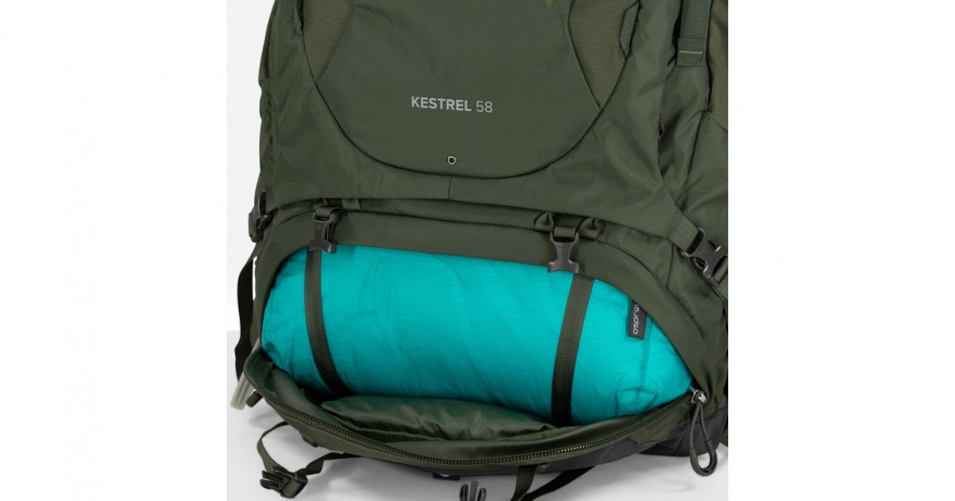Osprey Osprey Kestrel 58 , Rucksack olivgrun, 58 Liter / Grosse L/XL  olivgrun Osprey Kestrel 58, рюкзак оливковый, 58 литров / размер L/XL