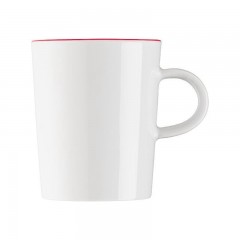 Arzberg Arzberg Porzellan Cucina Colori Red Trinkbecher / Becher mit Henkel 0,28 L Arzberg Porzellan Cucina Colori Чашка для питья красная / чашка с ручкой 0,28 л