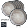 Moritz & Moritz Moritz & Moritz Suppenteller 6-tlg. DIGITAL grau Суповые тарелки Moritz & Moritz 6 шт. ЦИФРОВОЙ