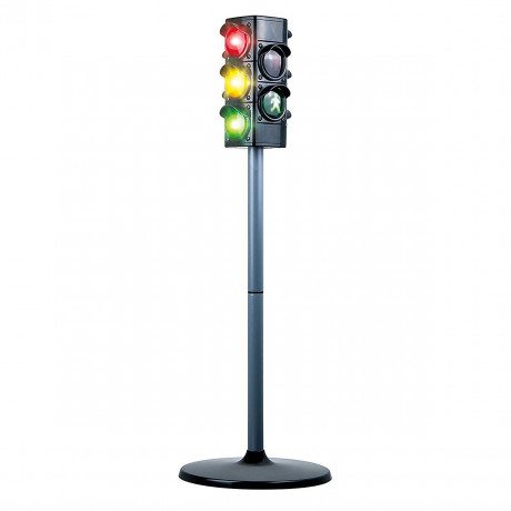 Playfun Kinderampel mit Licht 75 cm gross Verkehrserziehung Fussganger und Verkehrsampel Детский светофор со светом высотой 75 см. Правила дорожного движения для пешеходов и светофоров