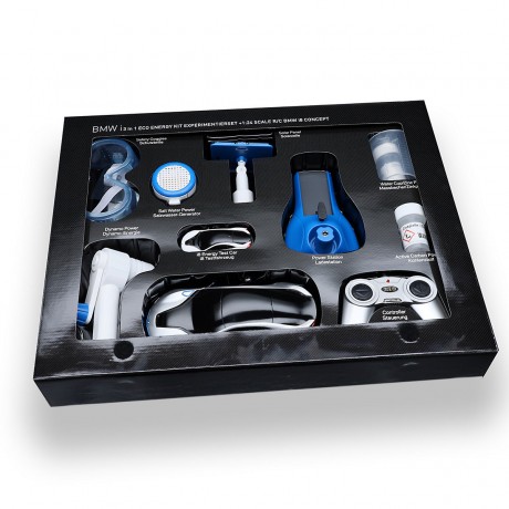 Edu-Toys BMW i 3in1 Experimentierset zum thema Nachhaltigkeit und Green Energy inkl. 1:24 RC BMW i8 Экспериментальный набор BMW i 3in1 на тему экологичности и экологически чистой энергии