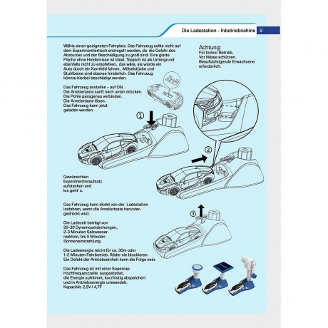 Edu-Toys BMW i 3in1 Experimentierset zum thema Nachhaltigkeit und Green Energy inkl. 1:24 RC BMW i8 Экспериментальный набор BMW i 3in1 на тему экологичности и экологически чистой энергии