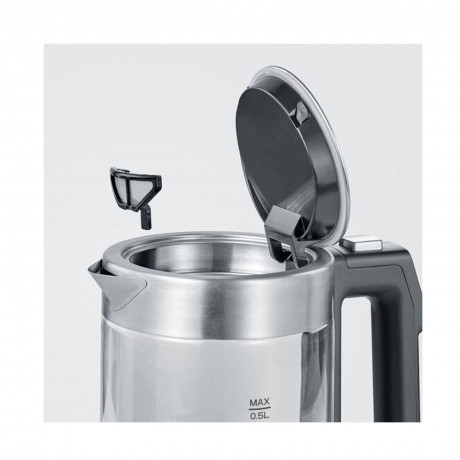 Severin Severin Wasserkocher WK 3458 MINI, 0.5 l, 1100 W, Kalkfilter  Чайник Severin WK 3458 MINI, 0,5 л, 1100 Вт, фильтр от накипи