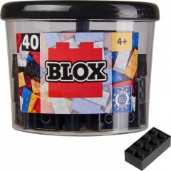 Blox Simba  40 schwarze 8er Steine in Dose Simba 40 черный 8 кирпичей в жестяной банке