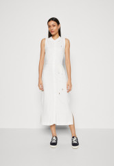 Tommy Hilfiger SLM COLLR DTAIL MIDI DRS NS Shirt dress ecru SLM COLLR DTAIL MIDI DRS NS Платье-рубашка экрю