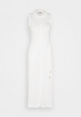 Tommy Hilfiger SLM COLLR DTAIL MIDI DRS NS Shirt dress ecru SLM COLLR DTAIL MIDI DRS NS Платье-рубашка экрю