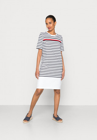 Tommy Hilfiger SHORT DRESS Jersey dress engineered КОРОТКОЕ ПЛАТЬЕ Платье из джерси спроектированный