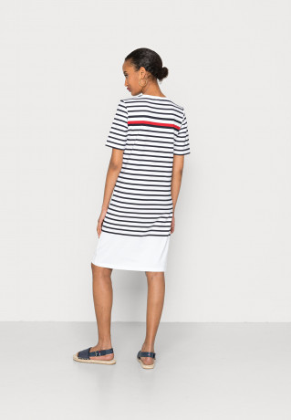 Tommy Hilfiger SHORT DRESS Jersey dress engineered КОРОТКОЕ ПЛАТЬЕ Платье из джерси спроектированный