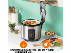 Tristar Tristar Reiskocher, 900 W, digitaler Multi-Kocher Kochautomat  Gemuse-Dampfgarer fur Sushi Reis  Рисоварка Tristar, 900 Вт, цифровая мультиварка, автоматическая пароварка для риса для суши