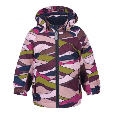 COLOR KIDS Winterjacke mit abnehmbarer Kapuze Muster Зимняя куртка с отстегивающимся капюшоном