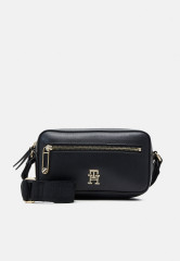 Tommy Hilfiger ICONIC TOMMY CAMERA BAG Across body bag black ICONIC TOMMY CAMERA BAG Сумка через плечо черный
