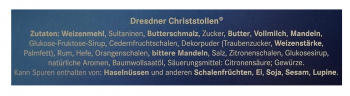 Dr. Quendt Echter Dresdner Christstollen 5stk Набор 5 Штолленов x 1 кг в подарочной упаковке, Немецкий рождественский кекс с изюмом и орехами
