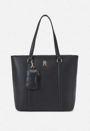 Tommy Hilfiger TOMMY LIFE SOFT TOTE Tote bag black TOMMY LIFE SOFT TOTE Сумка-тоут черный