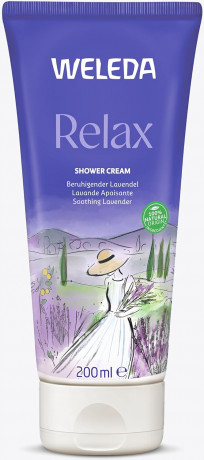 Weleda Aroma Shower Relax Gel Органический ароматический гель для душа Weleda Relax, 200мл