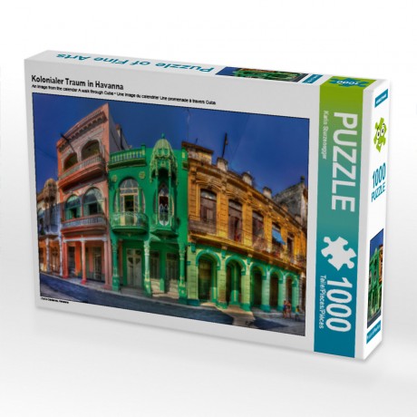 CALVENDO Puzzle CALVENDO Puzzle Kolonialer Traum in Havanna Пазл CALVENDO Puzzle Колониальная мечта в Гаване