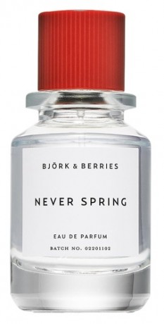Bjork & Berries EdP Парфюмерная вода унисекс Never Spring, 50 мл