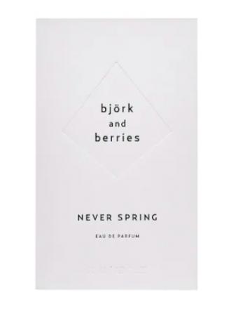 Bjork & Berries EdP Парфюмерная вода унисекс Never Spring, 50 мл